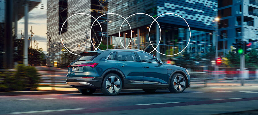 Zukunft mitgestalten. Der Audi e-tron. Zukunft mitgestalten. Der Audi e-tron.