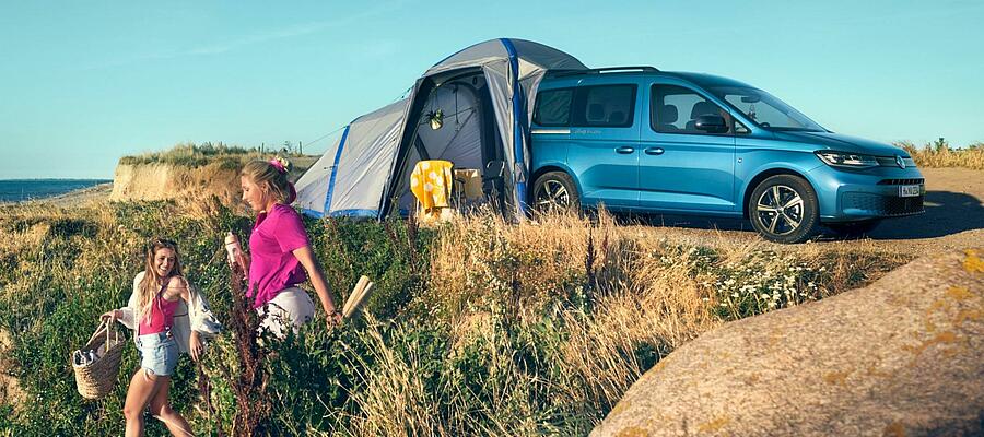 Weltpremiere: Der neue Caddy California Weltpremiere: Der neue Caddy California
