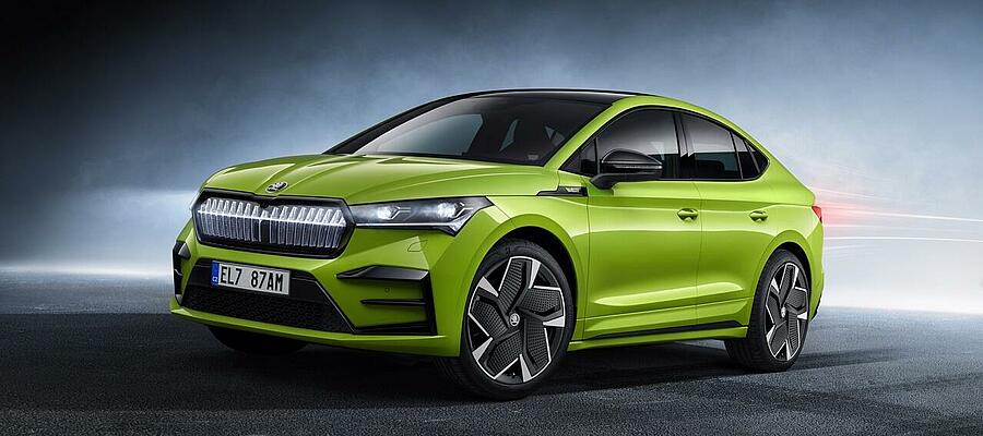 Der neue SKODA ENYAQ als Coupé Der neue SKODA ENYAQ als Coupé