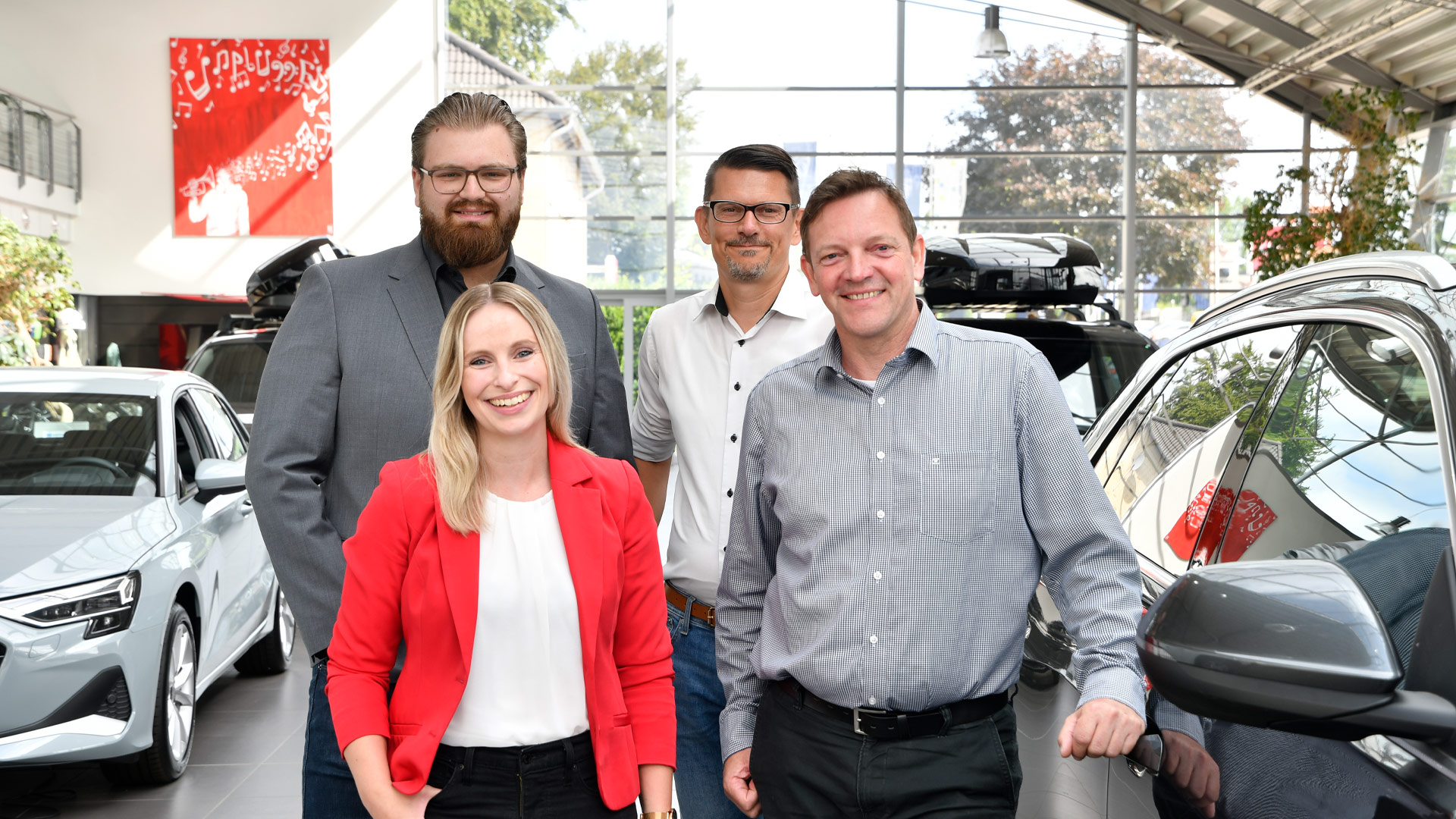 Neuwagen Verkaufsteam Audi